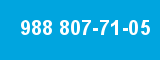 988 807-71-05 988 807-71-05
